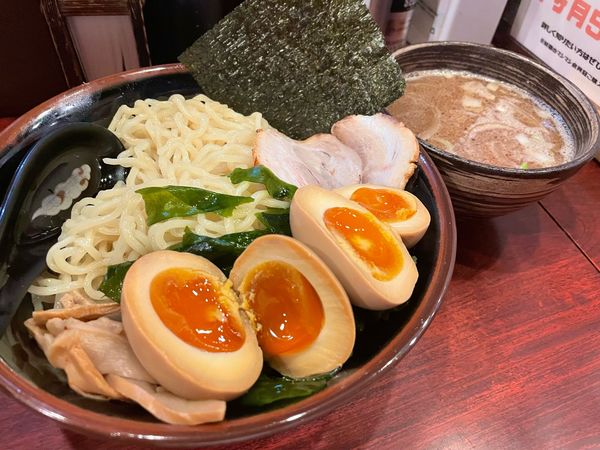 「魚介豚骨つけ麺」@北海道らーめん ひむろ 上野店の写真