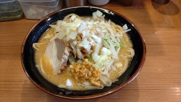 「家系二郎」@横濱家系ラーメン 馬場壱家 風の陣の写真