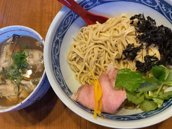 「年末年始SP大粒真牡蠣つけそば1600円」@寿製麺よしかわ 川越店の写真