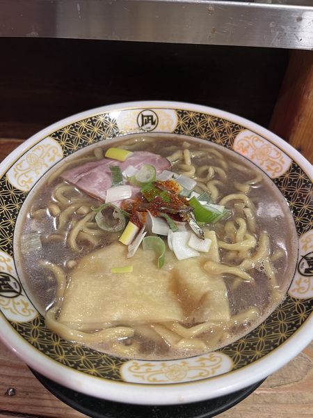 「煮干しラーメン」@すごい煮干ラーメン凪 新宿ゴールデン街店 本館の写真