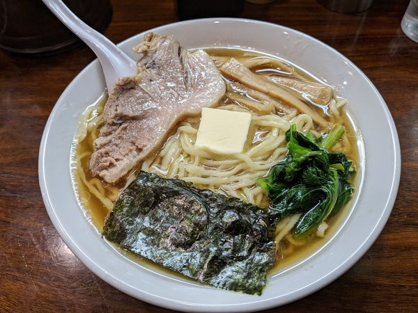 「らあめん バター」@らあめん大安の写真