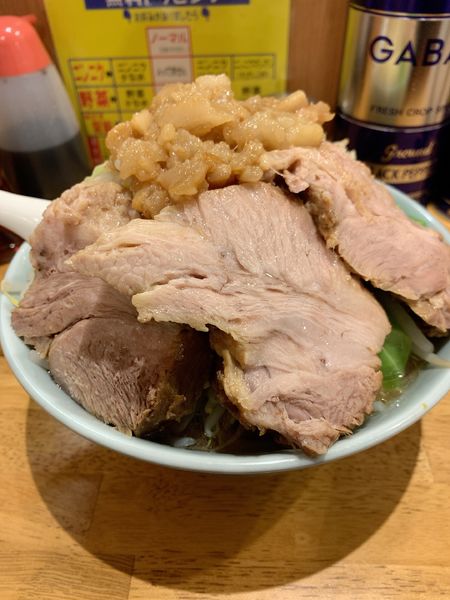 「小ブタW」@自家製麺 毘舎利の写真