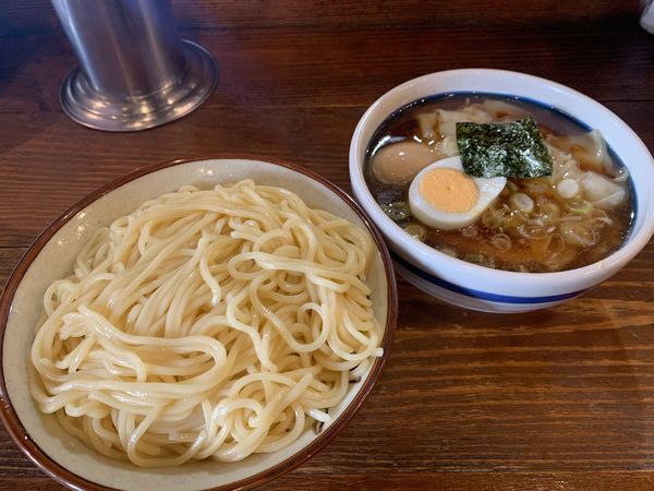 「もりチャーシュー＋味玉＋ワンタン」@東池袋大勝軒 本店の写真