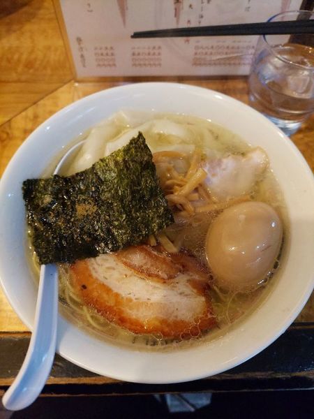 「特製塩そば1200円」@塩そば 桑ばらの写真