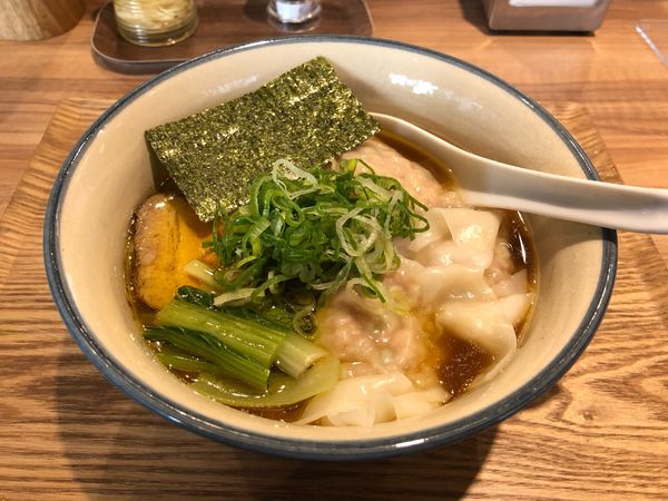 「丹波黒鶏のワンタンらぁ麺」@Niiの写真