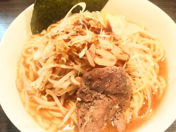 「濃厚にんにくそば」@浮浪雲の写真