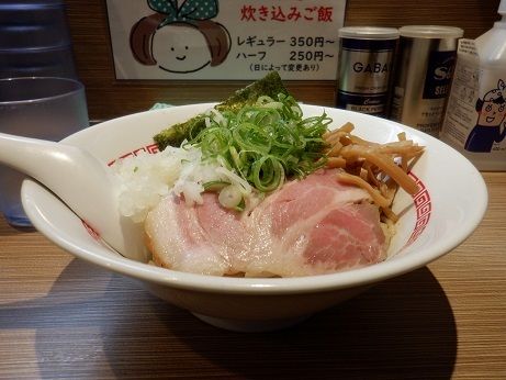 「煮干油そば」@ROCK'ANDOの写真