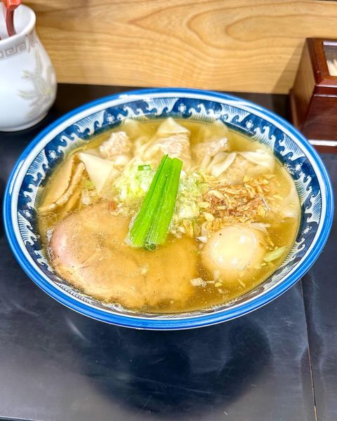 「塩ワンタンメン」@麺処 ら塾の写真