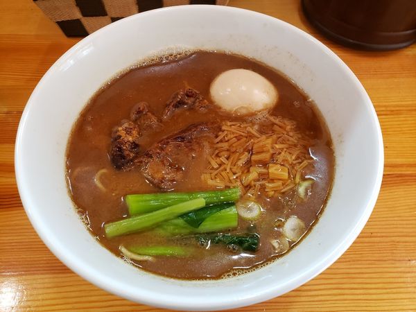 「限定　味噌ラーメン　味玉」@ラーメン大木戸の写真