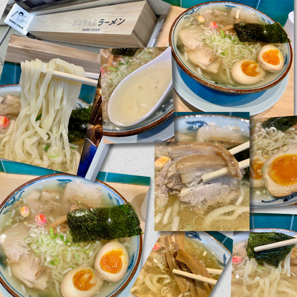 「中華そば890円＋はるたま」@はるちゃんラーメンの写真