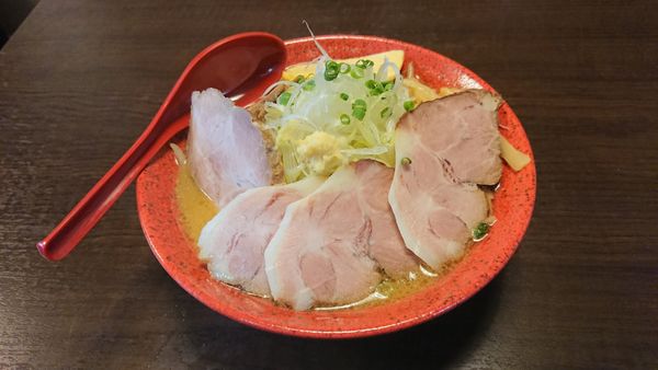 「味噌チャーシューらーめん」@味噌ラーメン くまおやじの写真