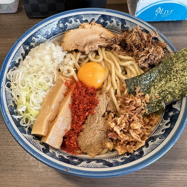 「まぜそば特盛　¥1,100」@狼煙 〜NOROSHI〜の写真