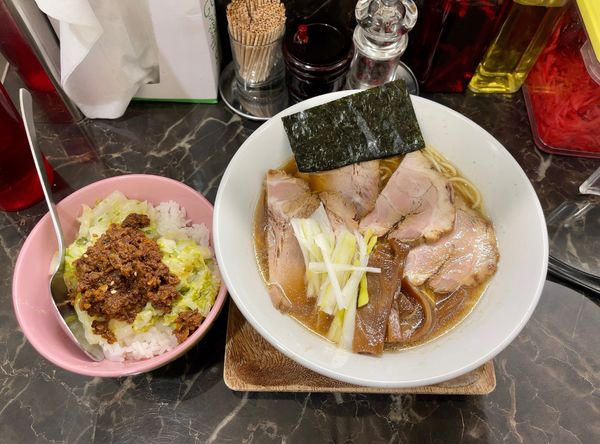 「清湯醤油そば(750円)」@群青の写真