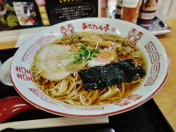 「あだたらラーメンミニカレー丼セット１０９０円」@お食事処 あだたら亭の写真