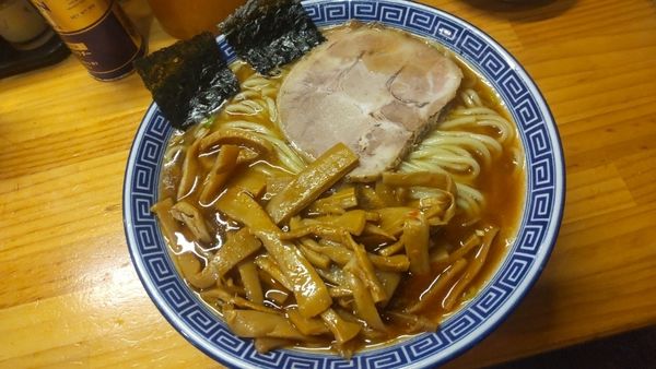 「竹の子中華そば」@魂の中華そばの写真