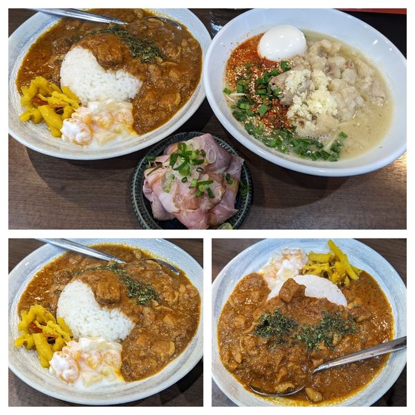 「朝カレー(チキン)」@Noodle&Spice curry 今日の1番の写真