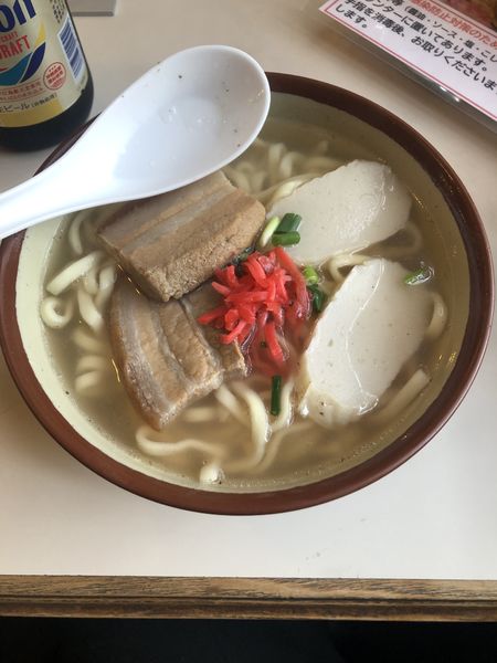 「沖縄そば」@お食事処 三笠 松山店の写真