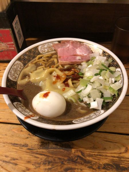 「煮干しそば」@すごい煮干ラーメン凪 新宿ゴールデン街店 本館の写真