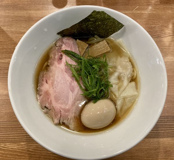 「特製醤油らー麺+自家製肉みそご飯」@麺屋 寛の写真