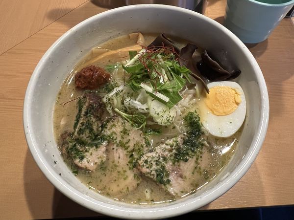 「山形赤から味噌ラーメン」@肉そば 鶏中華 最上川の写真