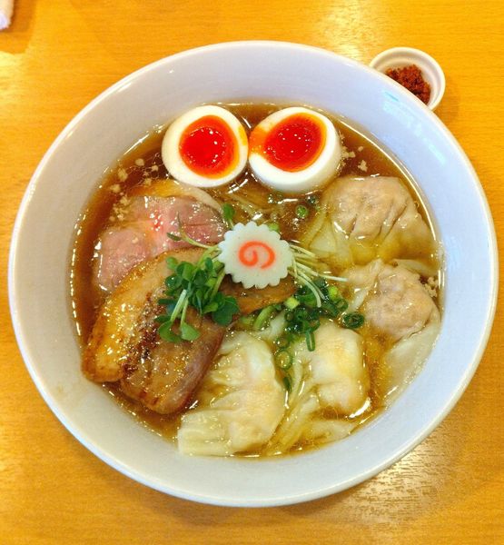 「特製醤油ワンタンメン 1250円」@麺屋 木ノ下の写真