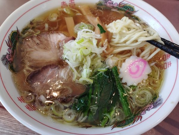 「醤油らーめん(650)」@中華そば 佐藤の写真