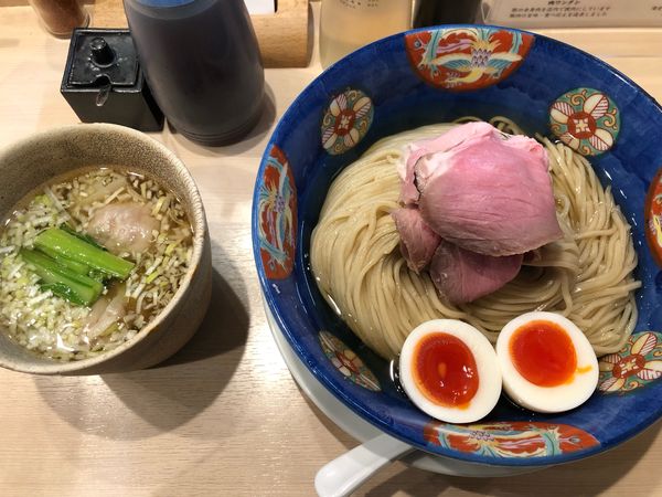 「特製鰹昆布水つけ麺」@つけめん金龍の写真