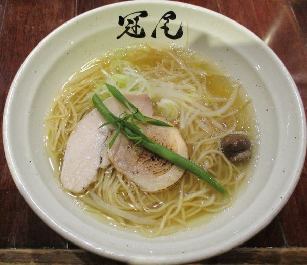 「鶏清湯らぁめん　880円」@らぁめん冠尾 恵比寿西店の写真