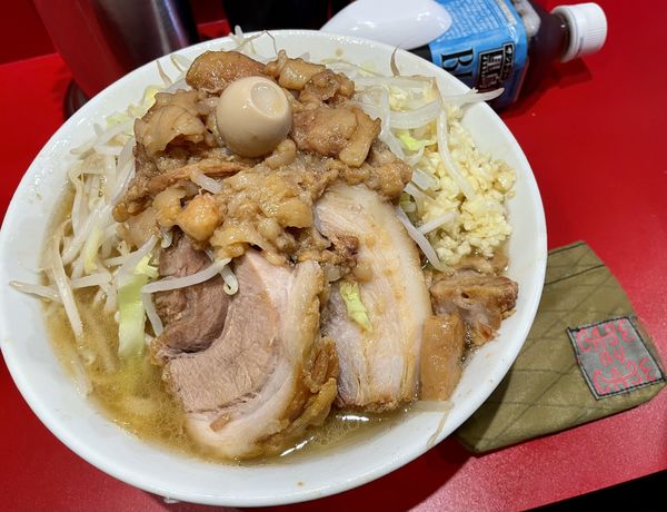 「ラーメンニンニクアブラ」@麺屋HEROの写真