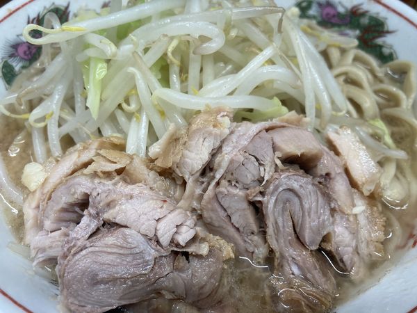 「小ラーメン+ヤサイ少な目+ニンニク」@ラーメン二郎 横浜関内店の写真