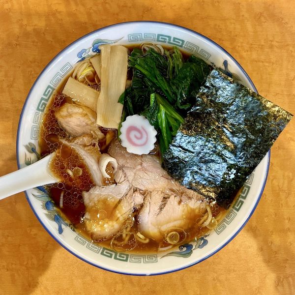 「ハートランドビール＋冷奴→チャーシューメン＋ほうれん草」@麺屋かむいの写真