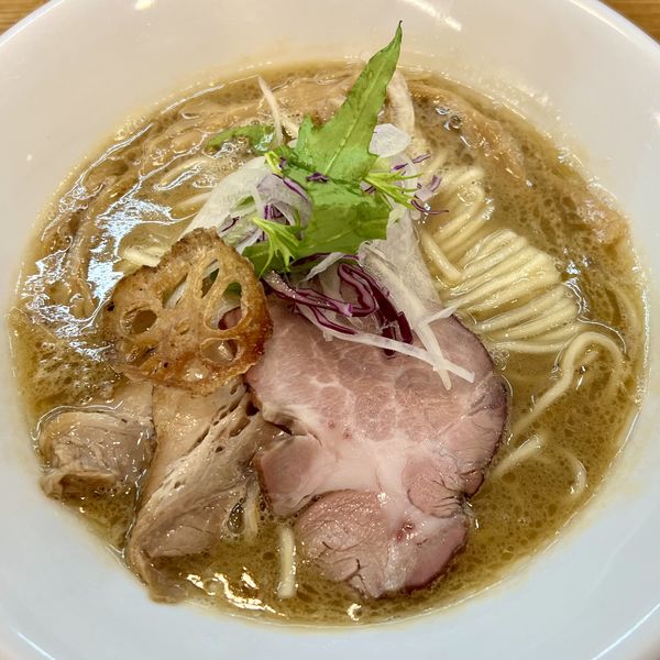 「【限定】濃鶏と伊勢海老」@麺彩 こはねの写真