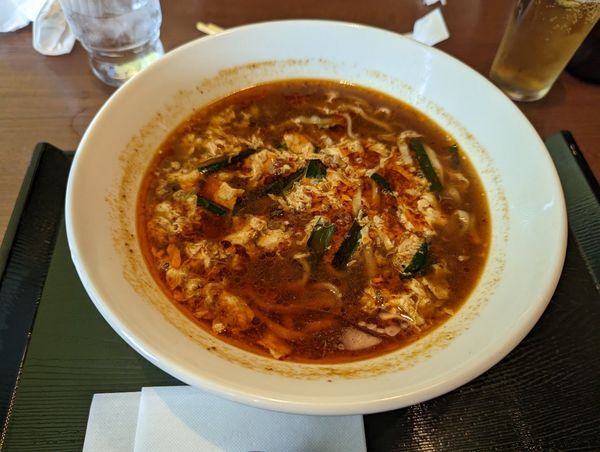 「ドラゴンラーメン800円」@湯あがりキッチン 一休の写真