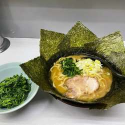 並　ほうれん草海苔まし　柔らか目多目