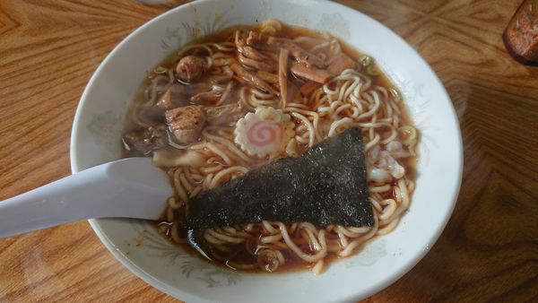 「わんたんめん 500円」@筑波軒の写真