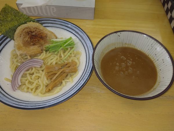 「天然川エビつけ麺」@土浦ラーメンの写真
