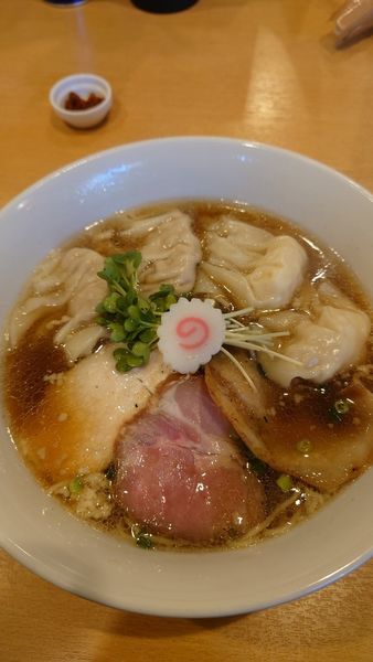 「ワンタンメン醤油」@麺屋 木ノ下の写真