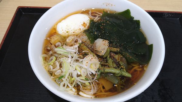 「朝食そば」@いろり庵きらく 目黒店の写真