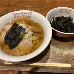 ラーメン　のりトッピング