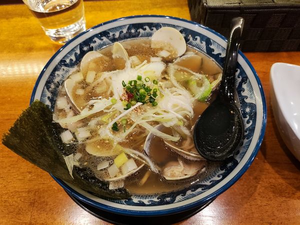 「活はまぐりラーメン」@和風楽麺 四代目 ひのでや 大宮店の写真
