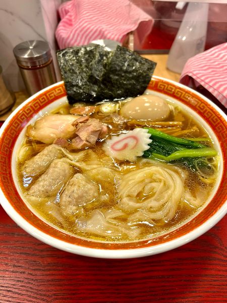 「特製ワンタン麺」@麺創庵 砂田の写真