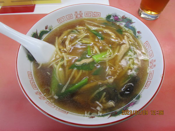 「肉ソバ 850円」@宝来の写真