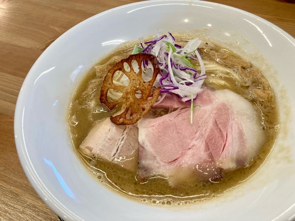 「濃鶏と伊勢海老」@麺彩 こはねの写真