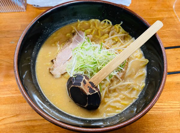 「信州(コク味噌)＋チャーハン」@らーめん信玄 南6条店の写真