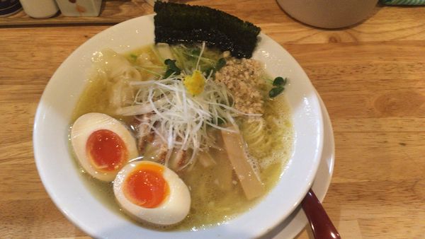 「特製とりそば1100円」@らーめん天神下 大喜の写真