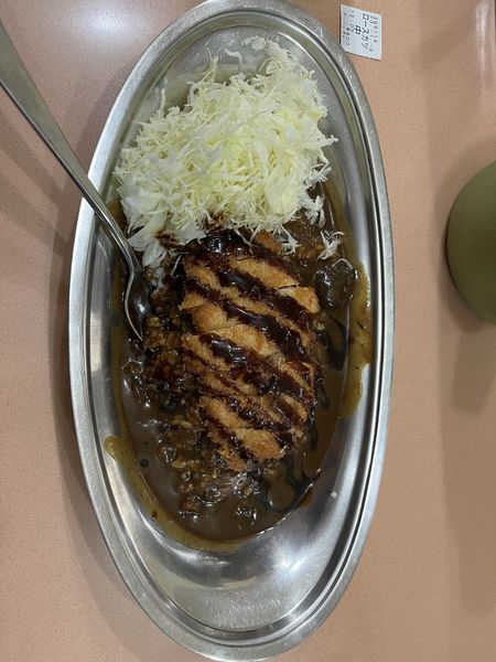 「ロースカツカレー・M 800円」@カレーハウス ターバン 本店の写真
