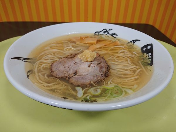 「ラーメン生姜細麺 塩 ストレート麺」@新春味の逸品会の写真
