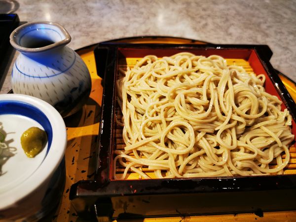 「ざるそば」@だいこんの花の写真