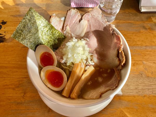 「特煮干しそば大」@煮干そば とみ田の写真