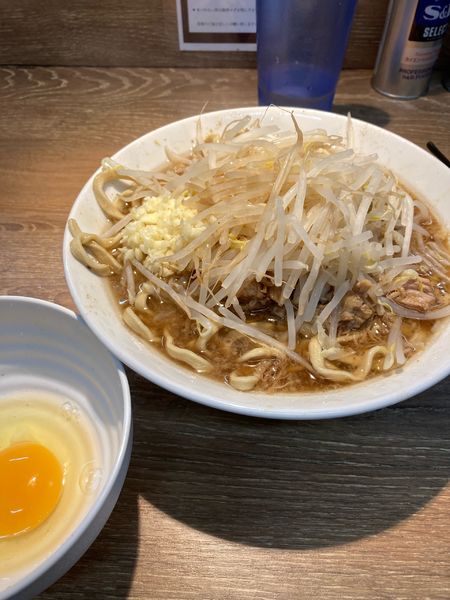 「ミニ250g なまたまご」@麺屋 浜一の写真